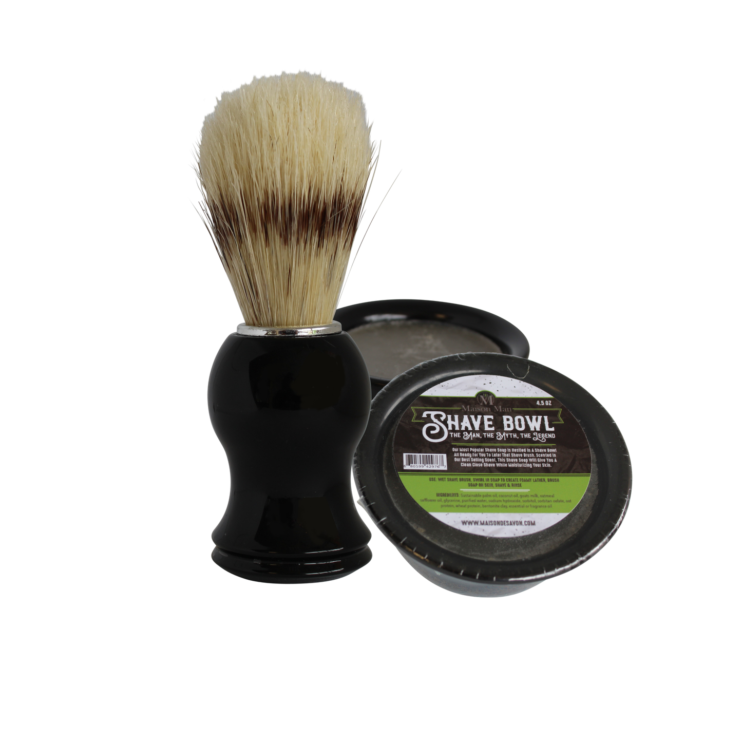 Shave Bowl & Brush Duo