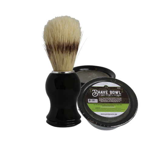 Shave Bowl & Brush Duo