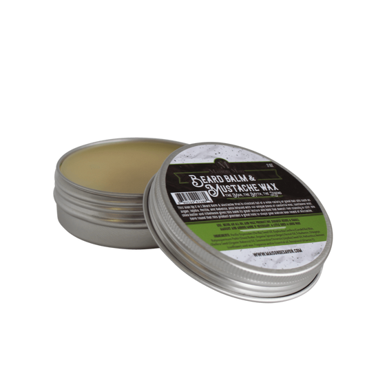 Man Up Beard Balm & Mustache Wax (2 in one)