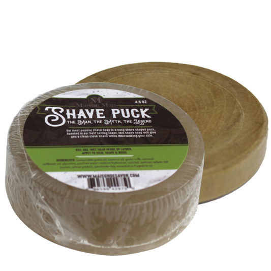 The Man, The Myth, The Legend Shave Soap Puck & Dish